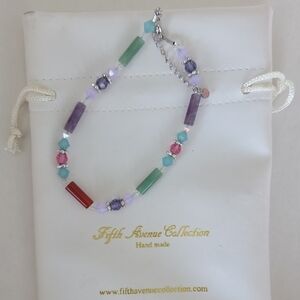Multicolor Beaded Anklet